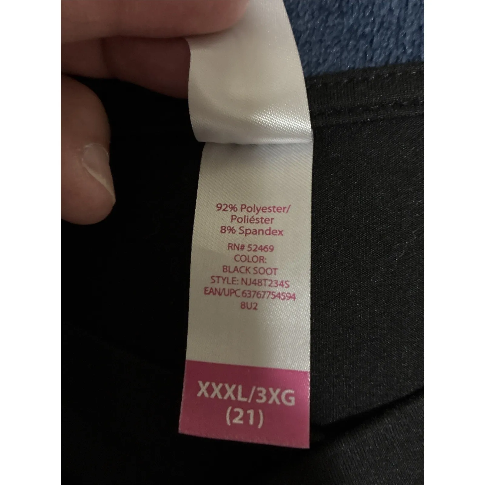 No Boundaries Black Criss Cross Top‎  Size XXXL (21) - Image 4