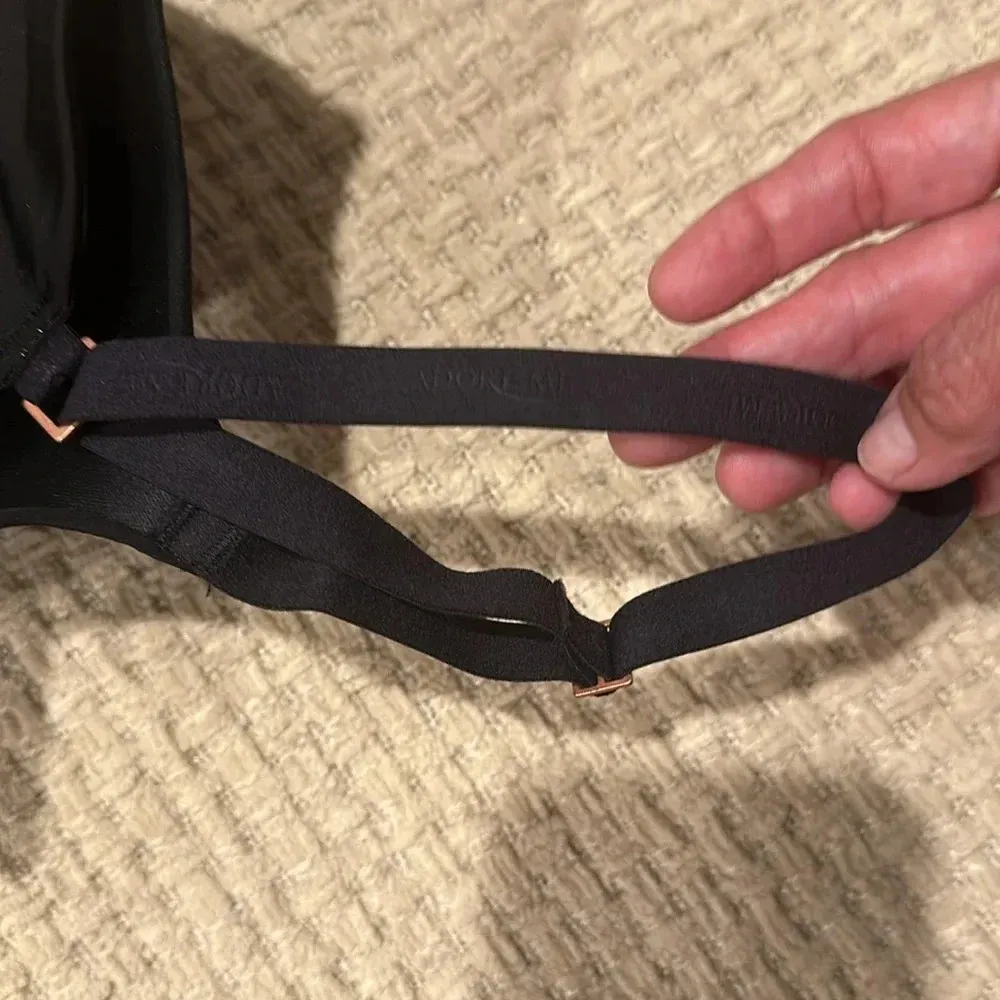 Adore Me women’s bra size‎ 34DDD black with glitter - Image 8