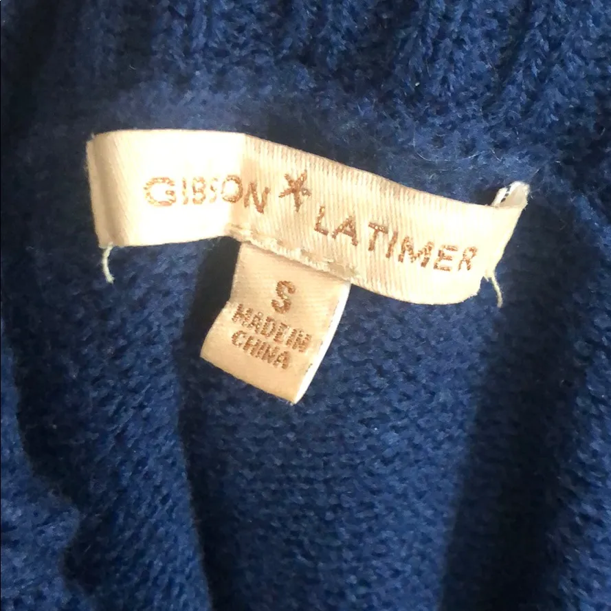 Gibson Latimer bishop sleeve sweater jersey. Mixed media - Image 9