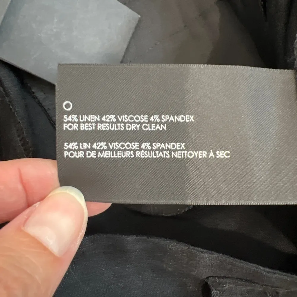 Club‎ Monaco Canal Linen Belted Crop Capri Pants - Image 6