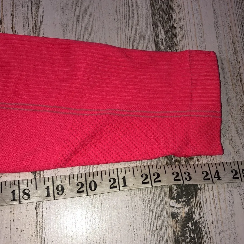 Gym Shark hot pink leggings gym workout pants thicker material athletic wear​​ - Image 9