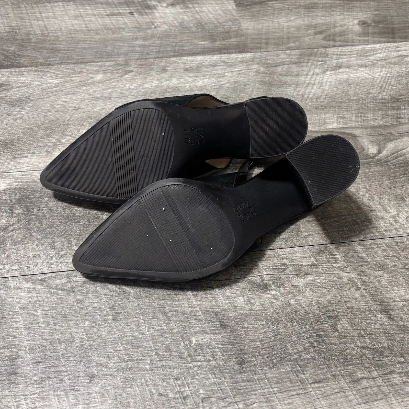 Naturalizer Womens Hannie Leather N5 Contour Heel Pump Slingback Black Sz 8.5 - Image 7