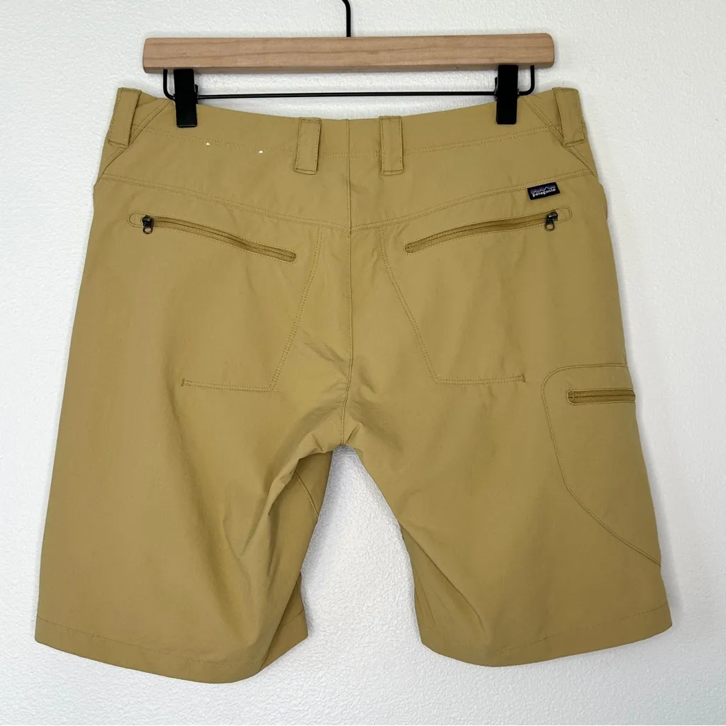 Patagonia Rock Guide Shorts Womens 8 Khaki Cargo Bermuda Hiking Gorpcore - Image 4