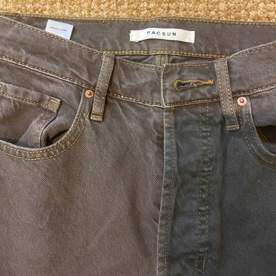 pacsun eco brown dad jeans - Image 5