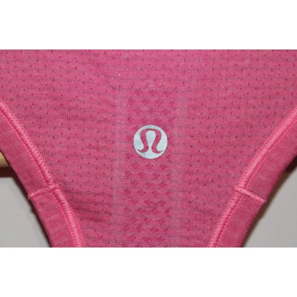 Womens Lululemon Swiftly Tech Tank Top Pink Heather Racerback Tank Top Size 6 - Image 3