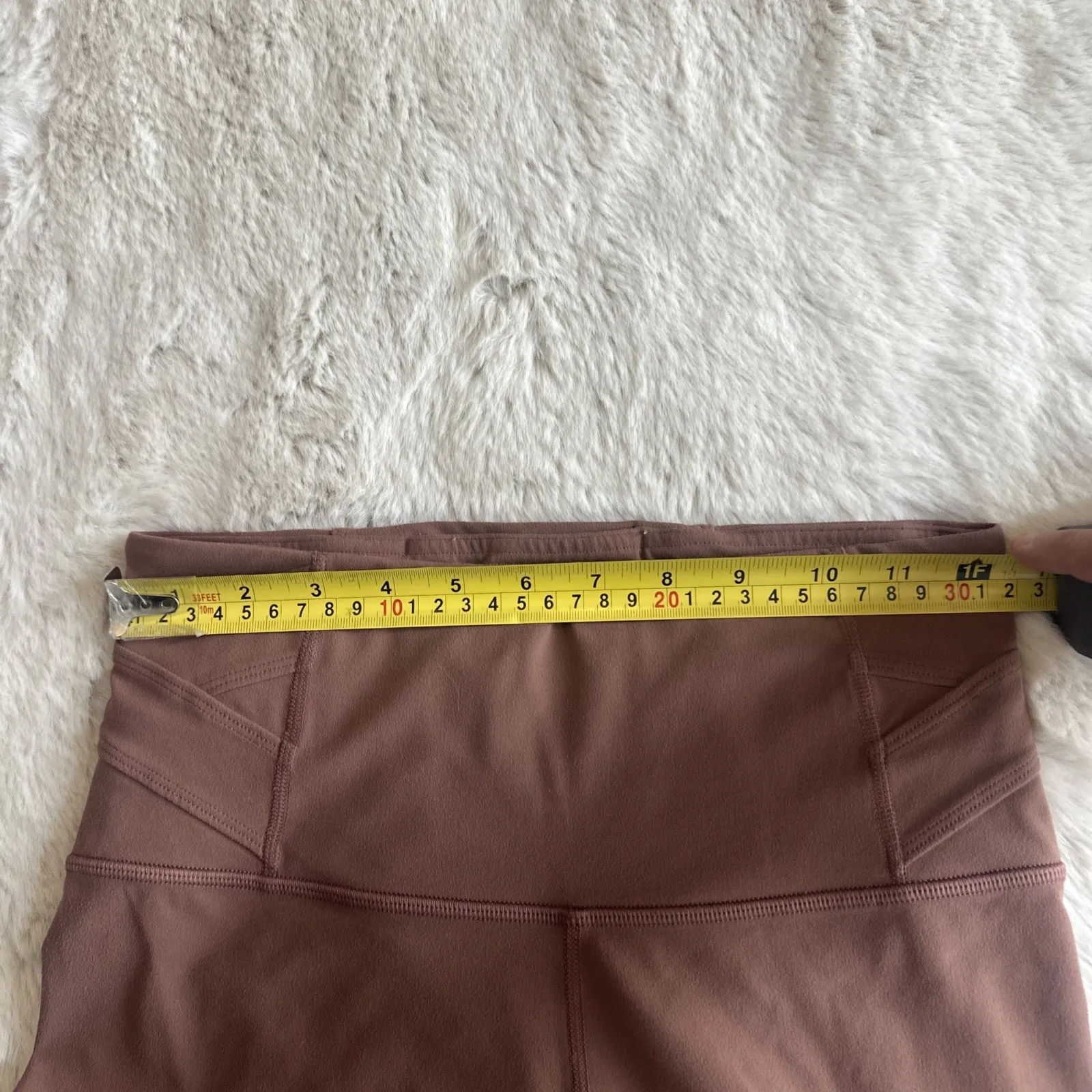 Athleta High Rise‎ Brown Color Legging  Size S - Image 6