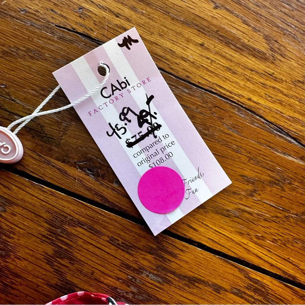 Cabi 345 Womens Artist Silk Butterfly Floral Tie Waist Kimono Shirt Size Medium - Image 5