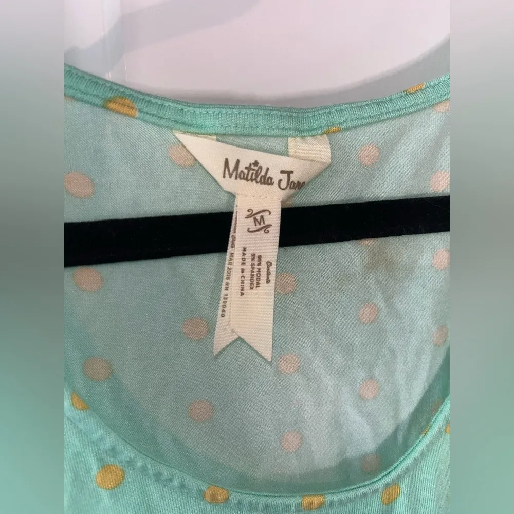 Matilda Jane Happy and Free Spring 2016 Dunk Tank Teal Yellow - Women's Medium - Image 9