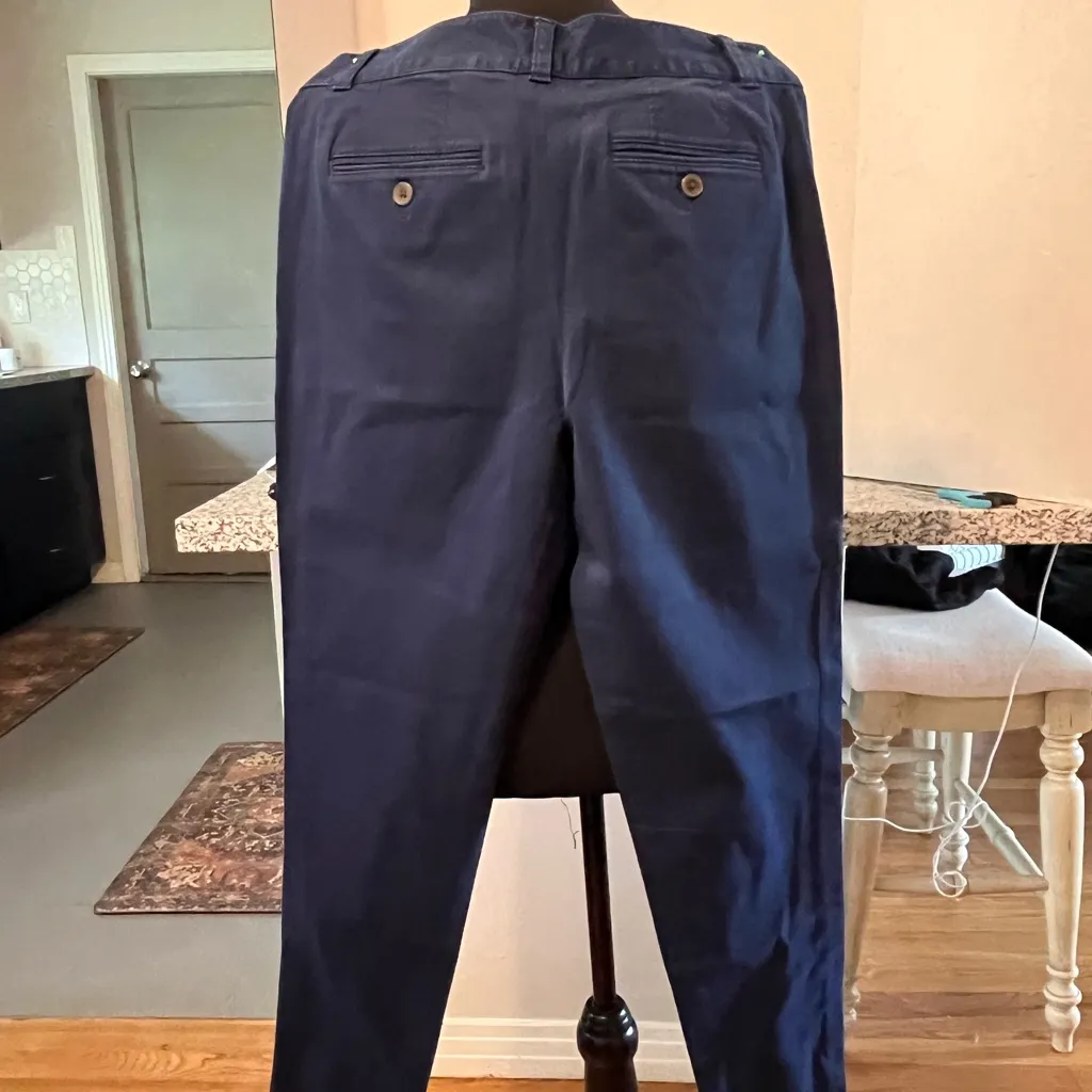 Talbots Women’s The Weekend Navy Chinos - Image 2