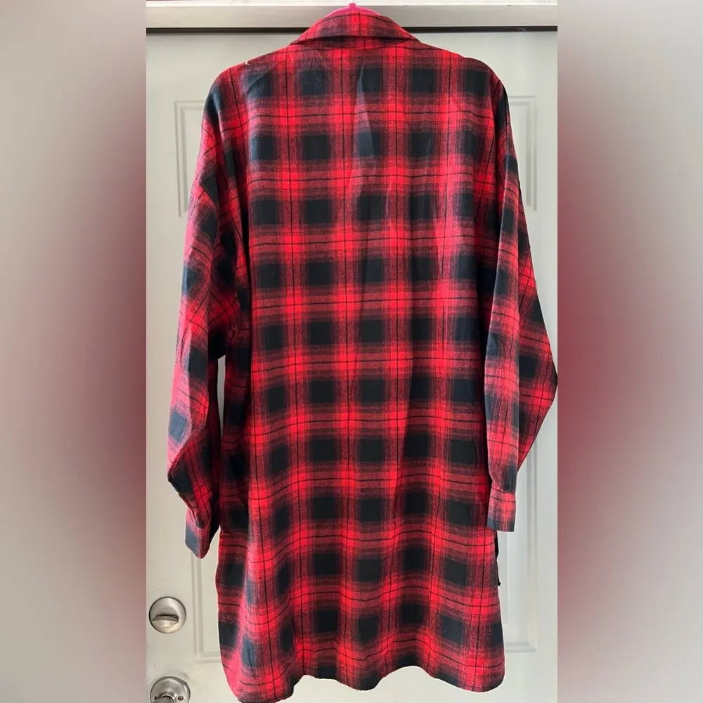 Chic Soul  | ladies plus size flannel shirt. Size: 2X - Image 6