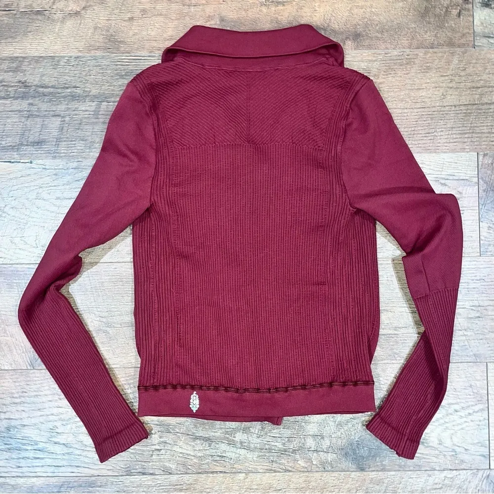 FP Movement by Free People Zip Jacket Red Size XS - Image 6
