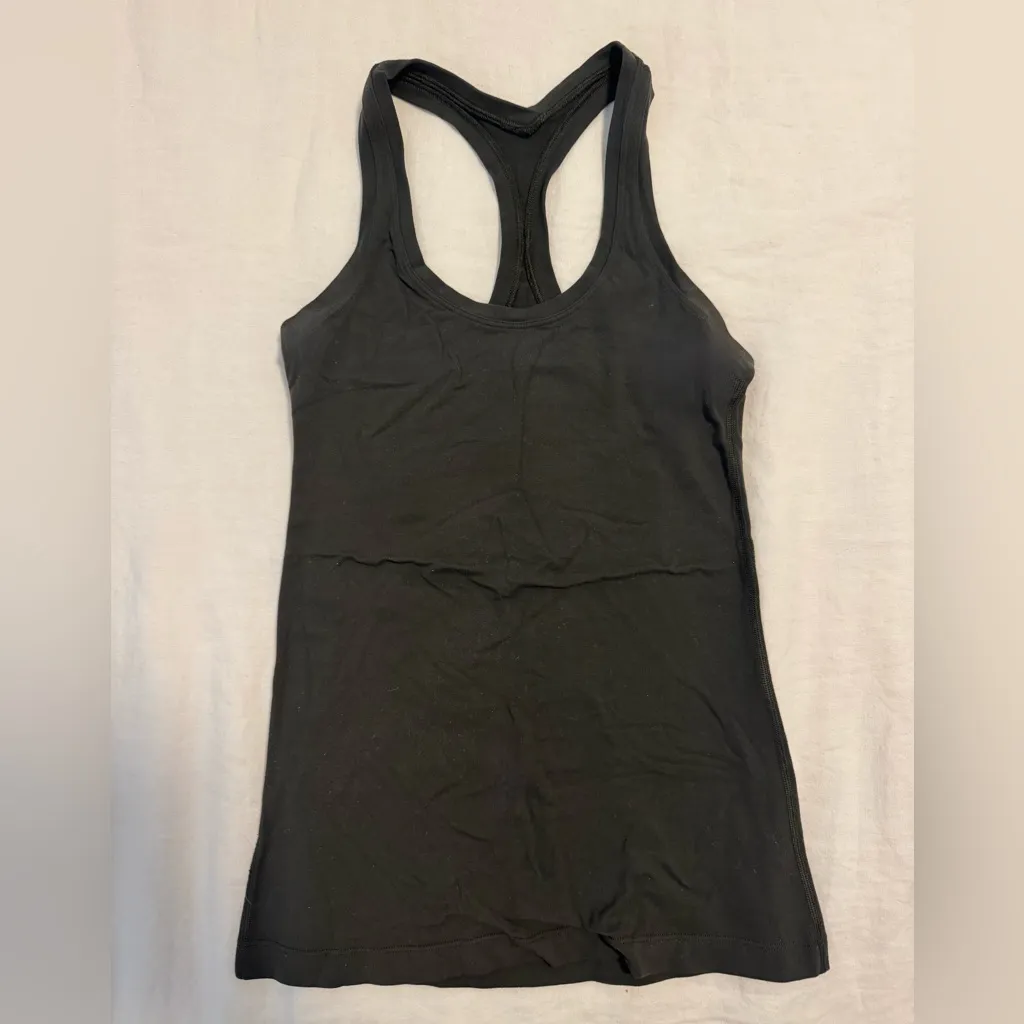 Lululemon Cool Racerback II in Dark Olive - Image 4