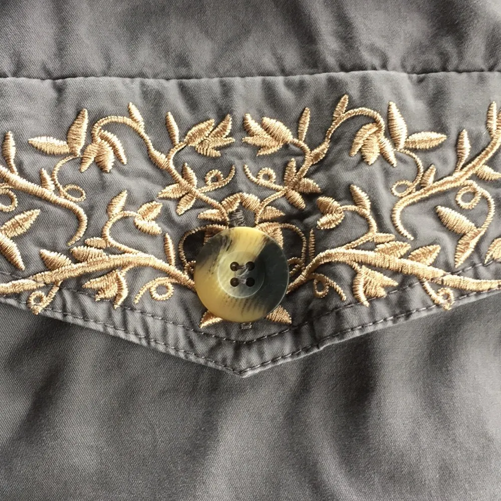 Democracy  Embroidered Utility Jacket - Image 10