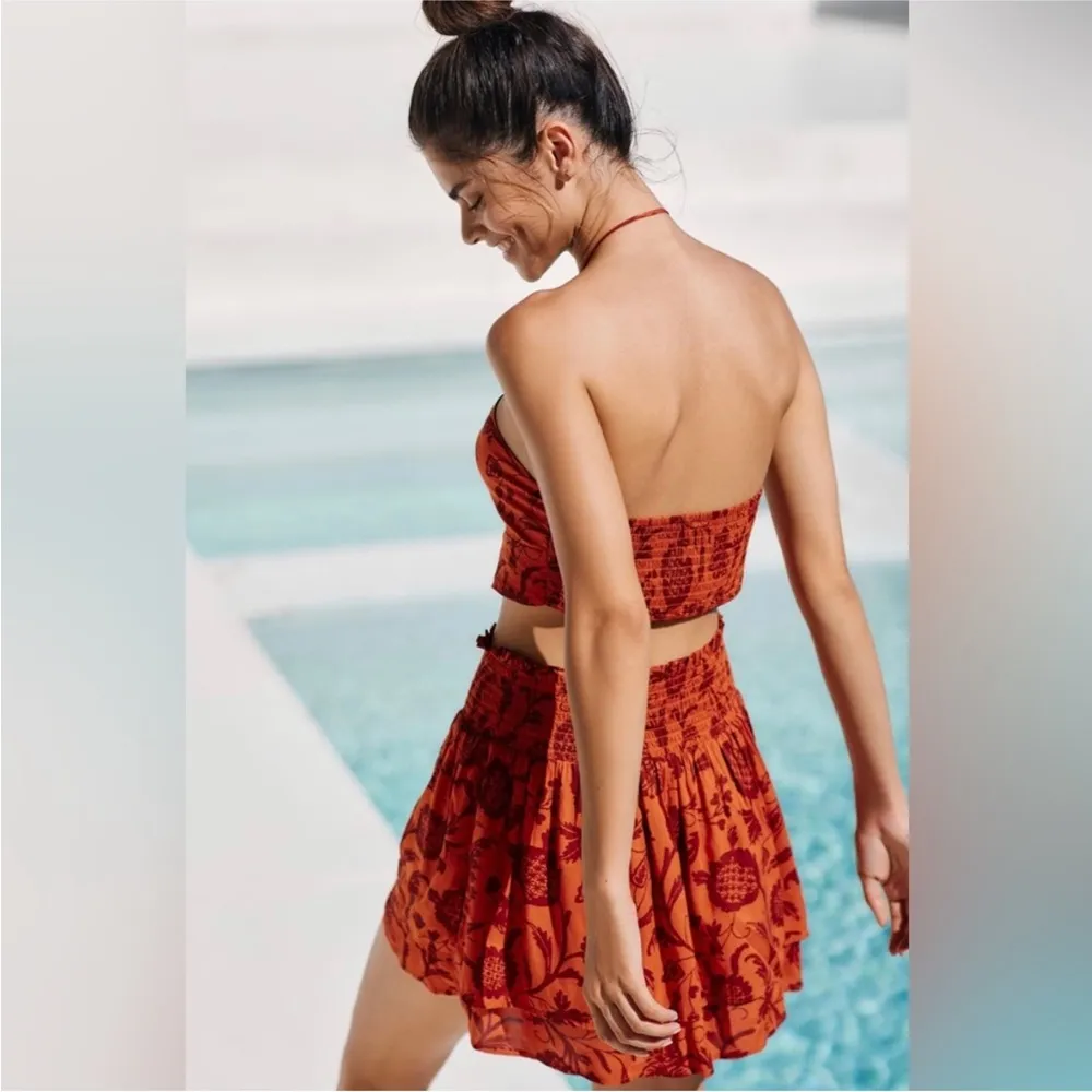 Anthropologie Beaded Skirt Two Piece Set - Image 2