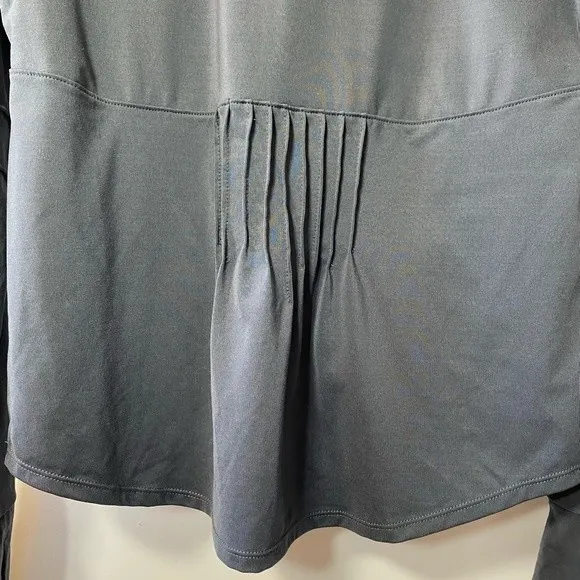 ATHLETA Malibu Half Zip Active Hike Jacket Pullover in Grey/Red Sz Medium - Image 12