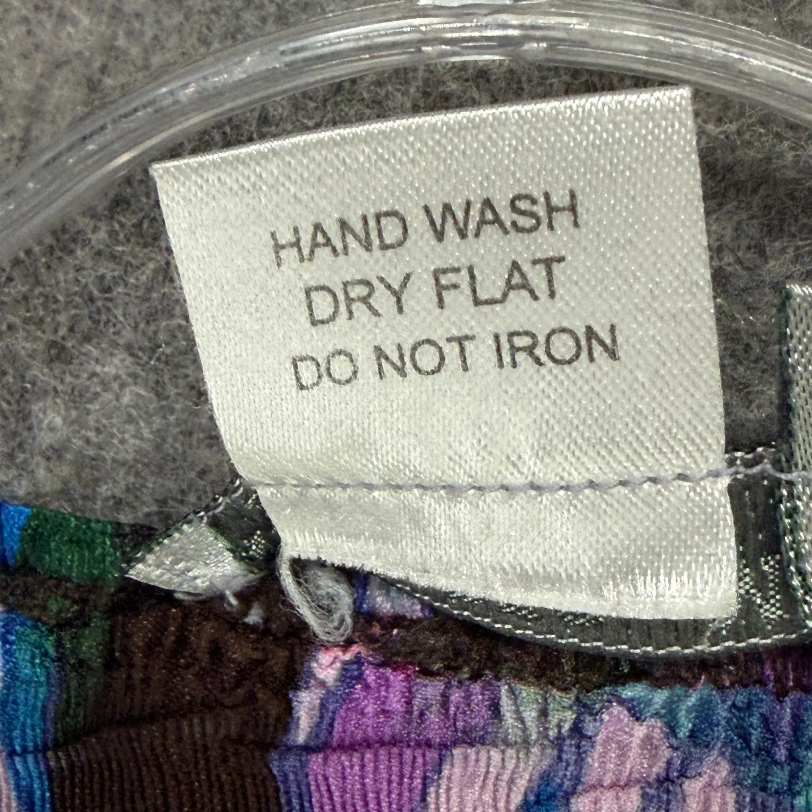 Vintage Alberto Makali Y2K Crinkle Top M Black Abstract Swirl Sequin Stretch - Image 13