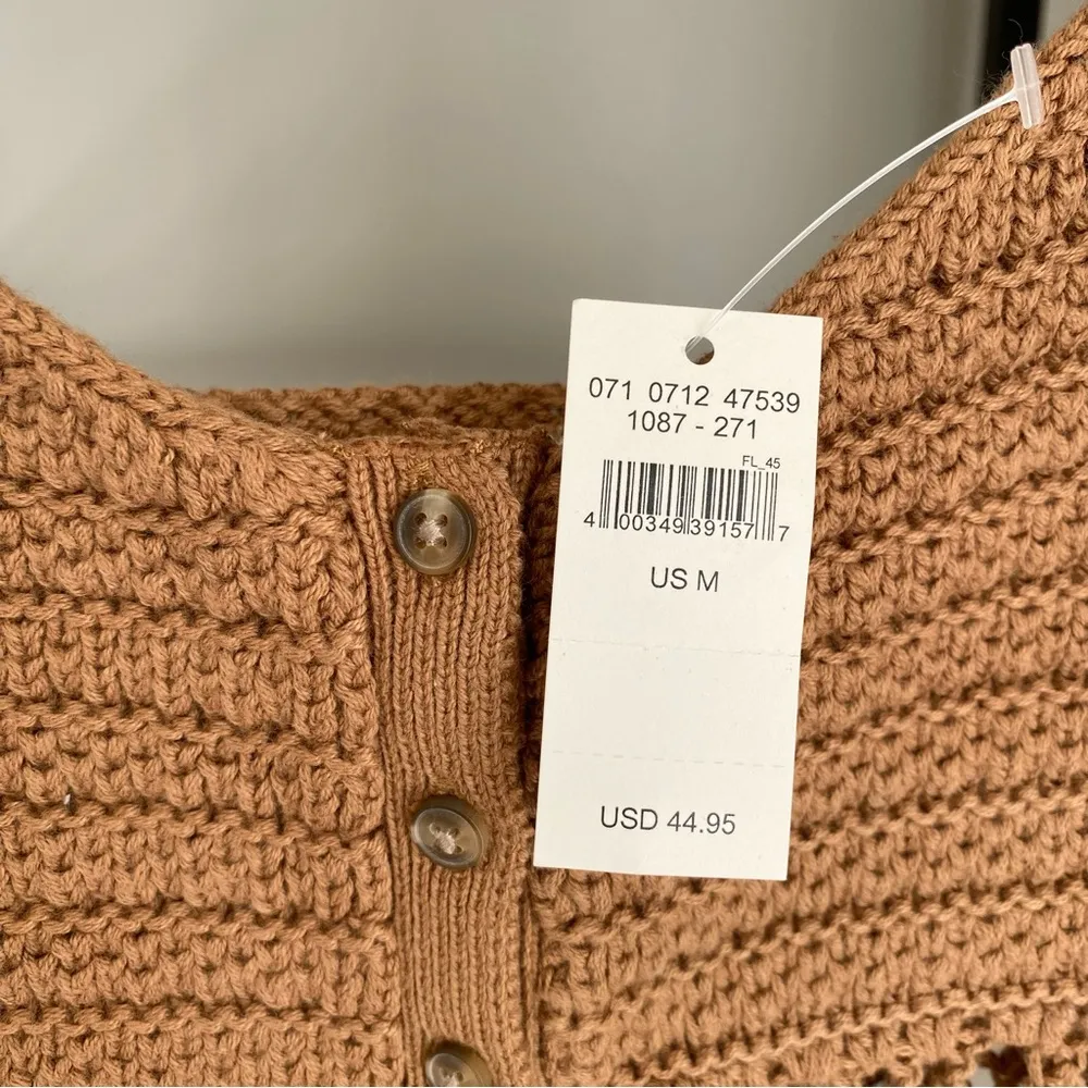 NWT Aerie Crochet Knit Mini Cover Up Dress - Image 5