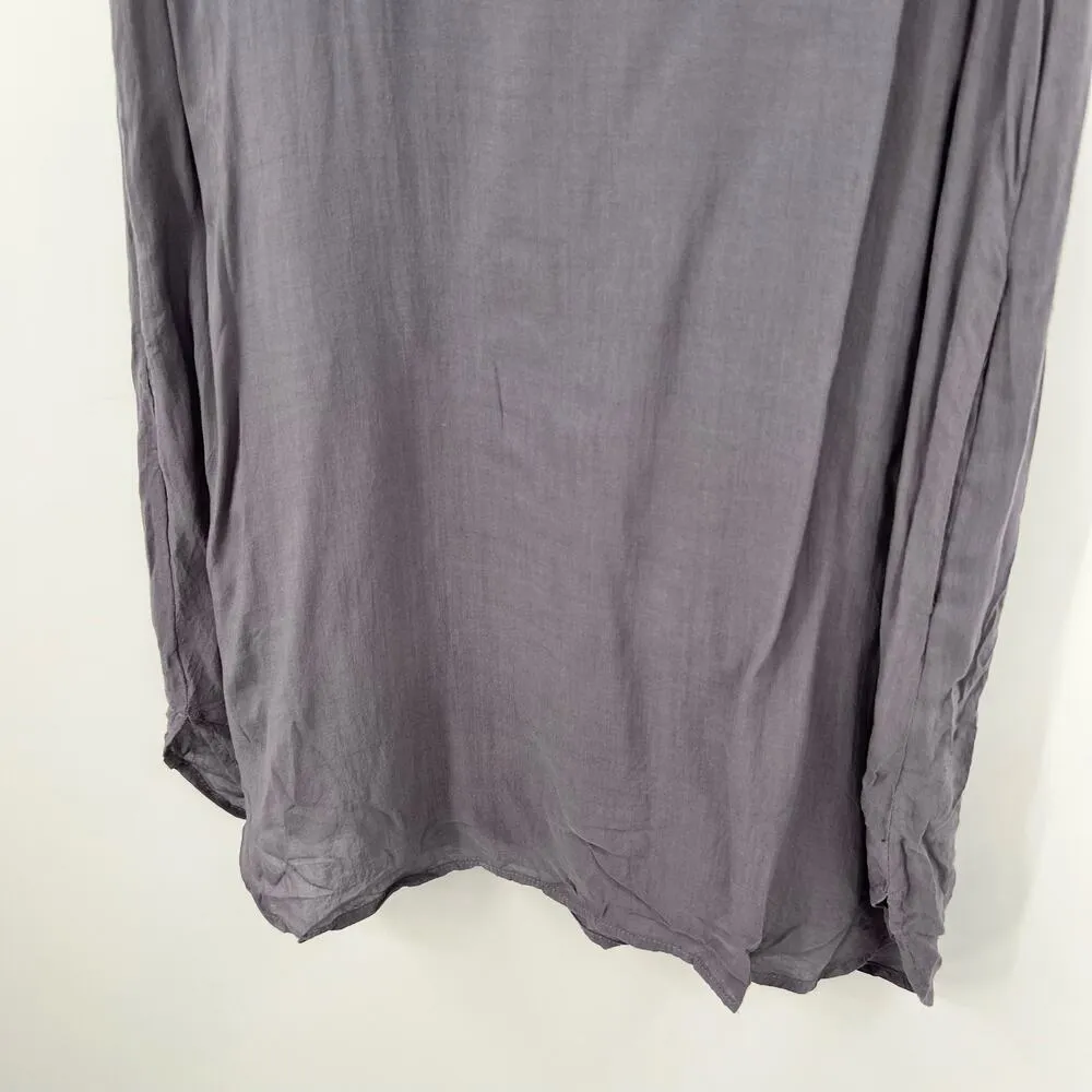 James Perse lagenlook pullover tank top tunic dress pockets size 1 US small - Image 6