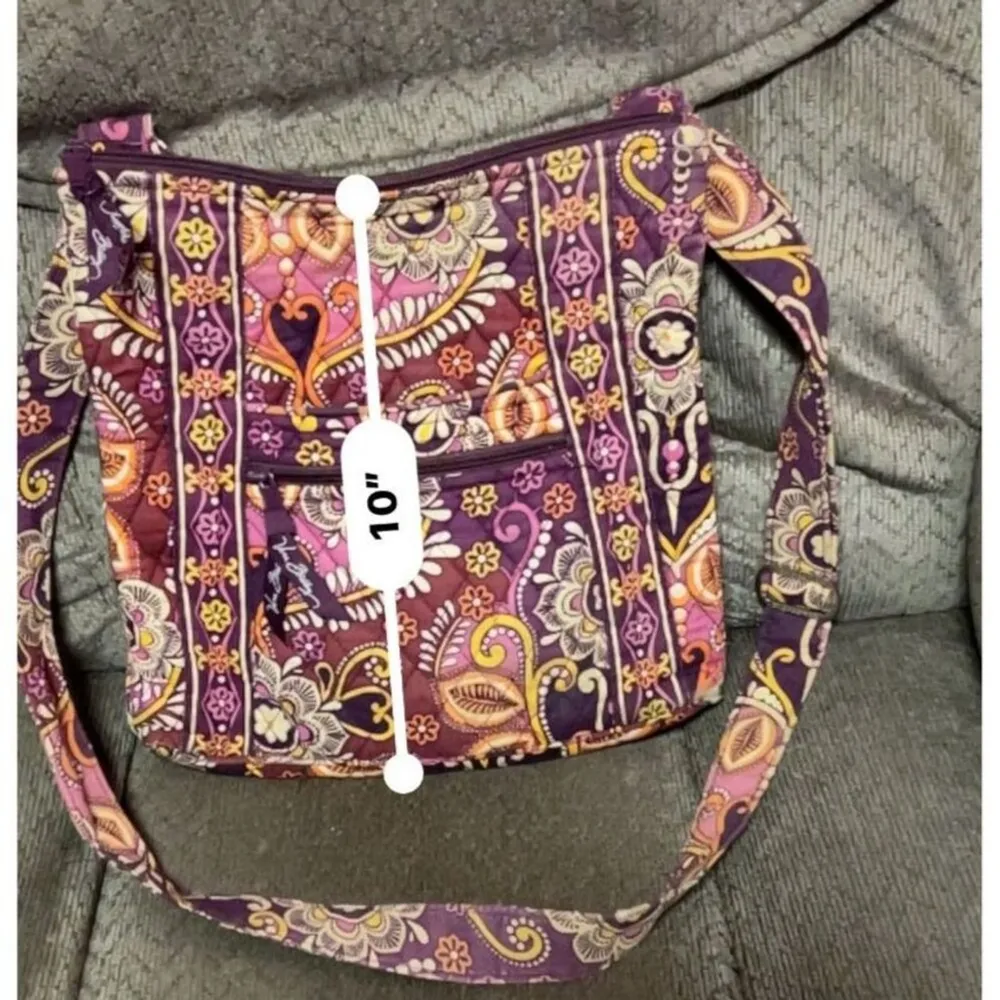 Vera Bradley Safari Sunset Quilted Crossbody Bag - Image 9