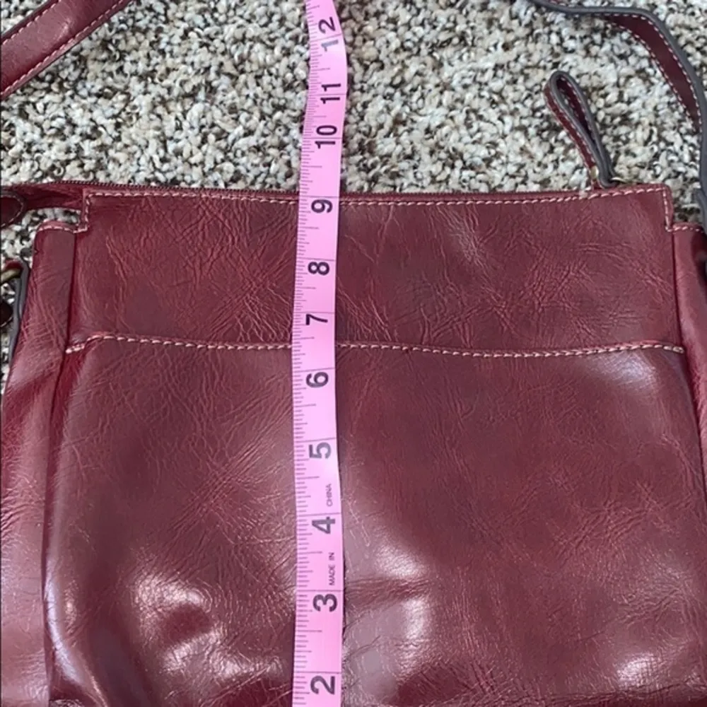 Relic by fossil maroon crossbody‎ purse - Image 8