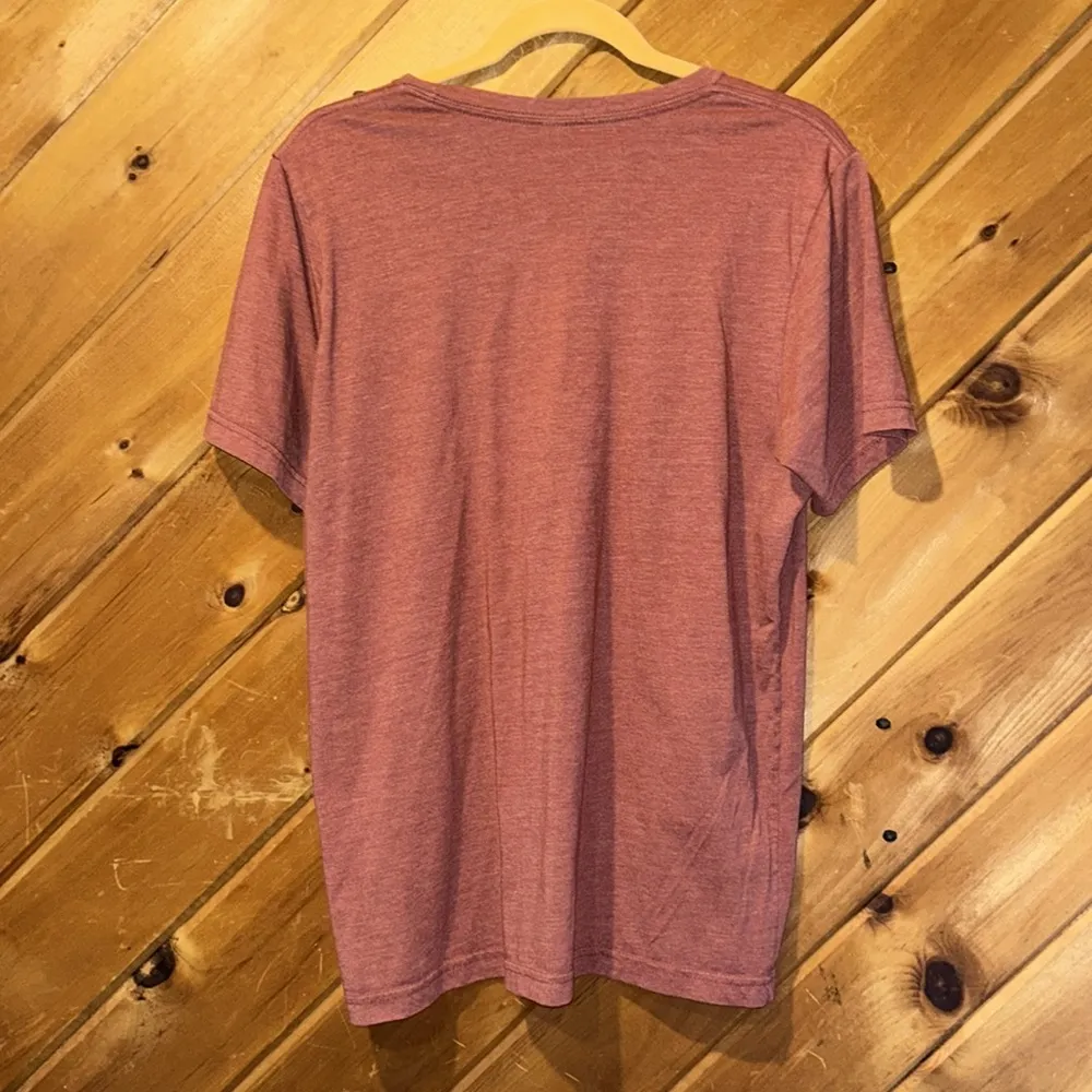 Mama graphic marled maroon tshirt small shop made Red Size L - Image 4