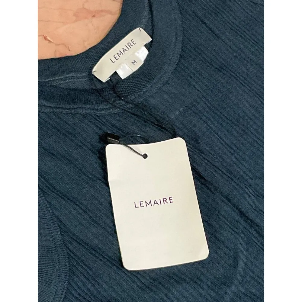 Lemaire Seamless Tank Top in Storm Blue Medium New Womens Beater Sleeveless Top - Image 7