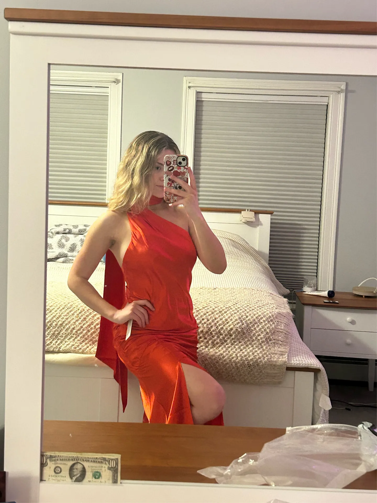 Amazon Red maxi dress - Image 4