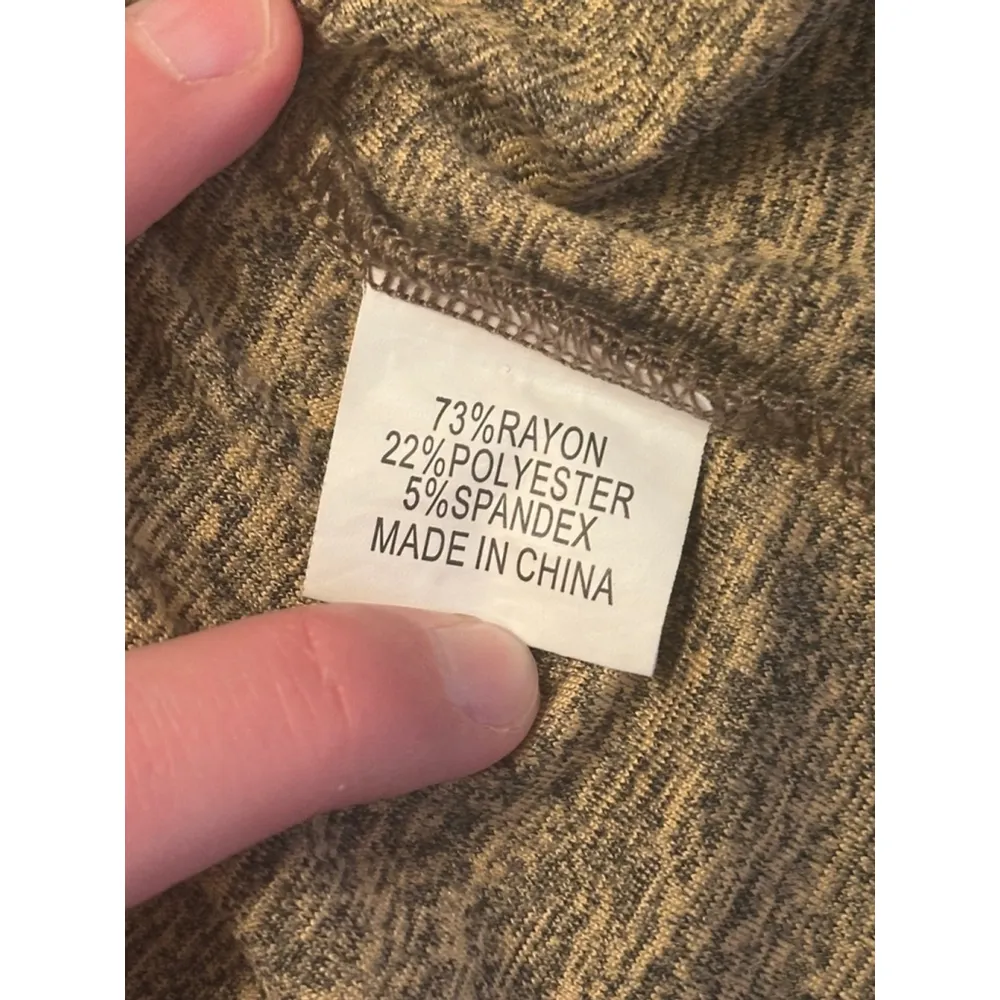 Tickled Teal Large Leopard Open Cardigan Duster with Pockets - Image 10