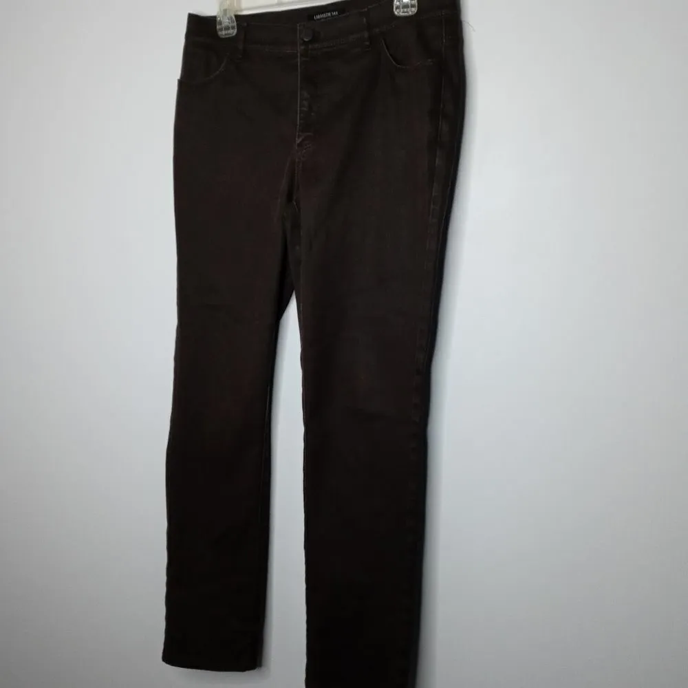 Lafayette 148 brown jeans 8 Brown - Image 2