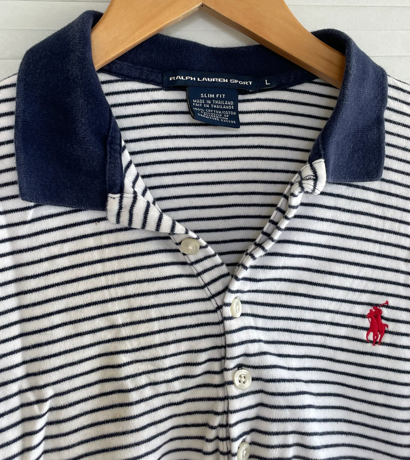 Ralph Lauren Striped Cropped Top - Image 3