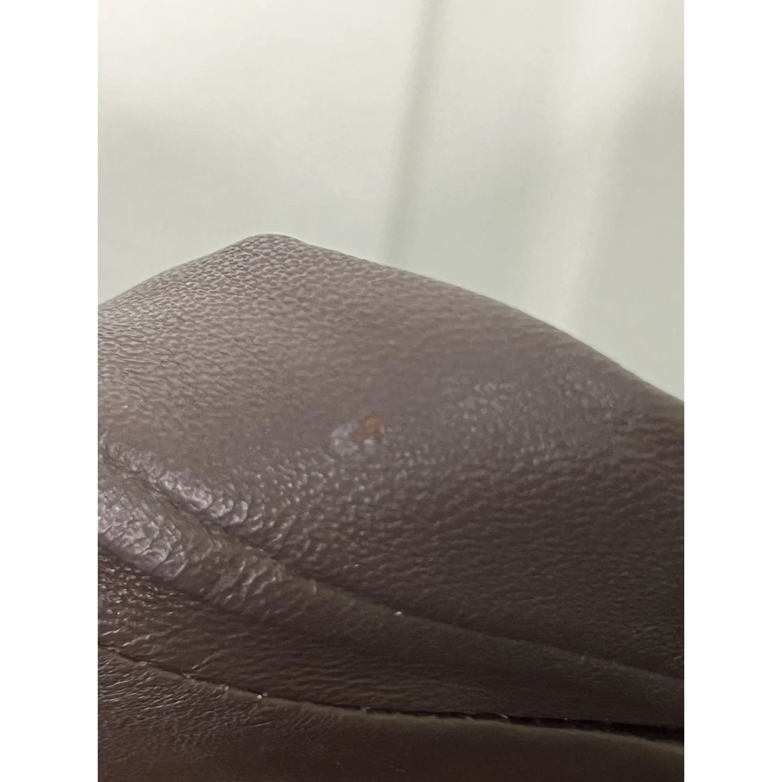 Terry Lewis Classic Luxury Women’s Soft Leather Jacket Size M Dark Brown - Image 6