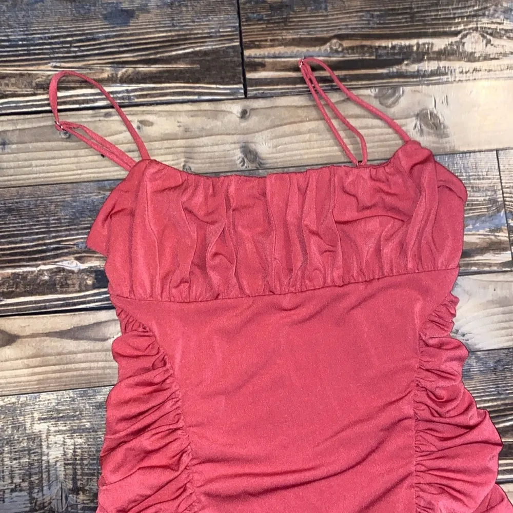 NWT painted Threads pink dress with adjustable straps size large - Image 2