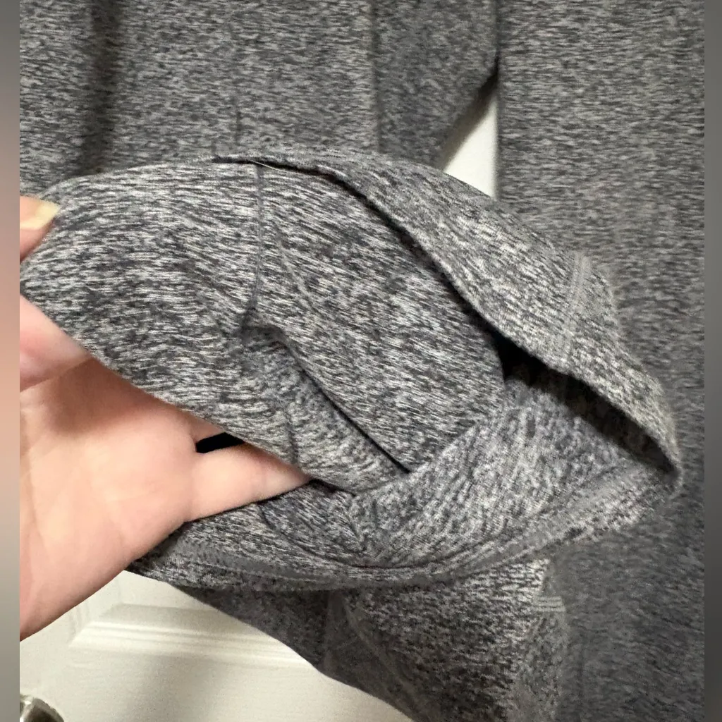 Vuori Halo Essential Heather DreamKnit Gray Women’s Size M Comfy Wide Leg Pants - Image 9