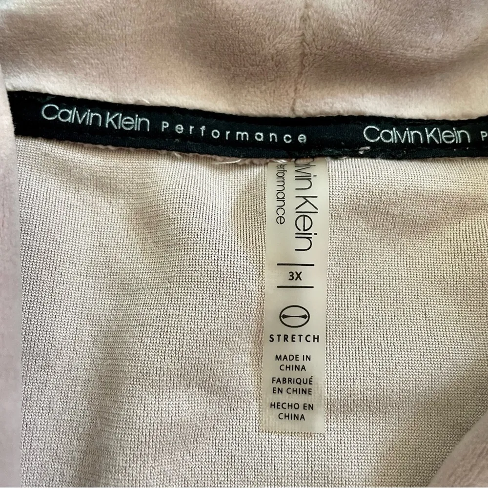 CALVIN KLEIN Performance velvet top, plus size 3X - NWOT - Image 11