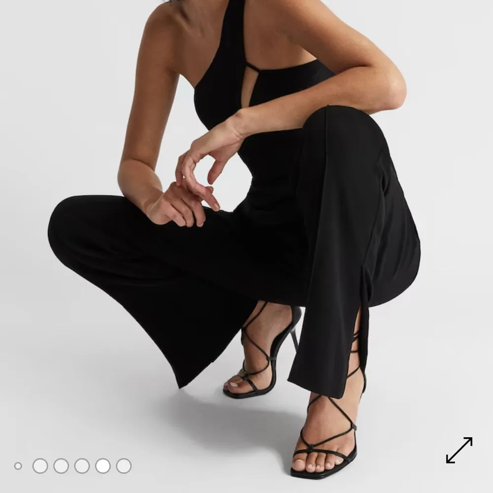 NEW‎ Reiss Kali Leather Strappy Square Toe Wrap High Heel Sandals Black Size 8.5 - Image 10