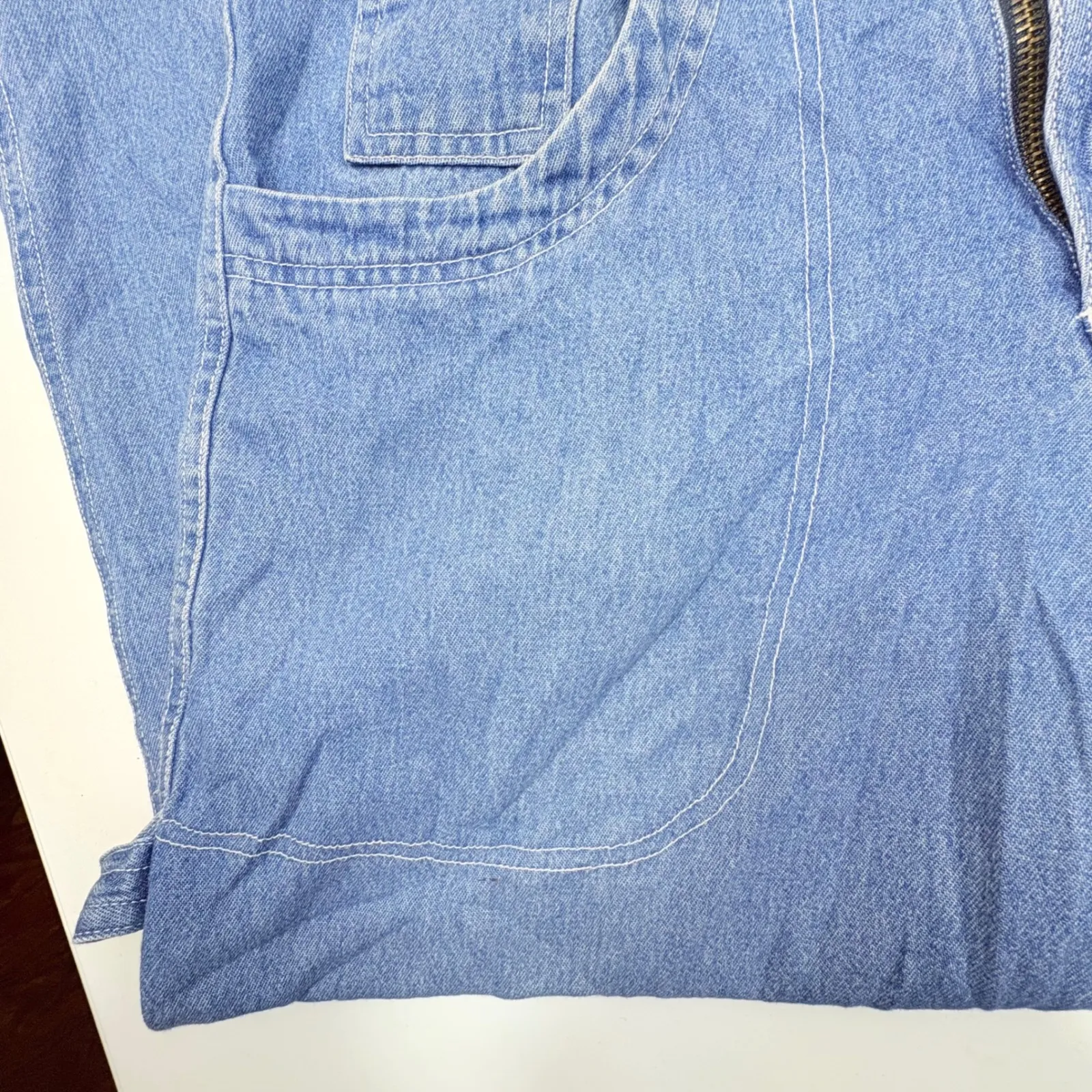 Y2K Scooby Doo Cartoon Network Wide Leg Low Rise Jeans Womens See Measurements Blue Size undefined - Image 3