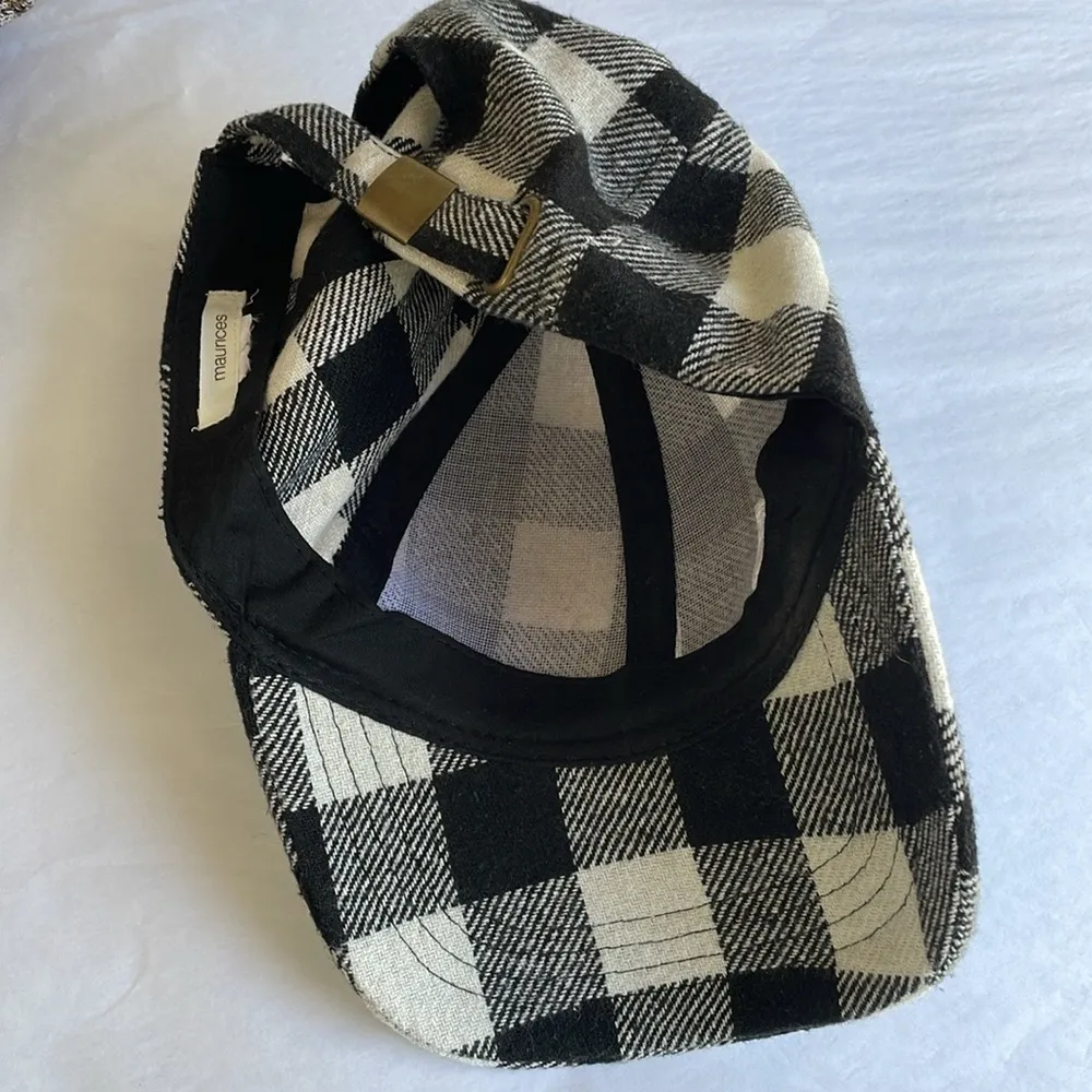 Maurices buffalo plaid baseball hat - Image 4