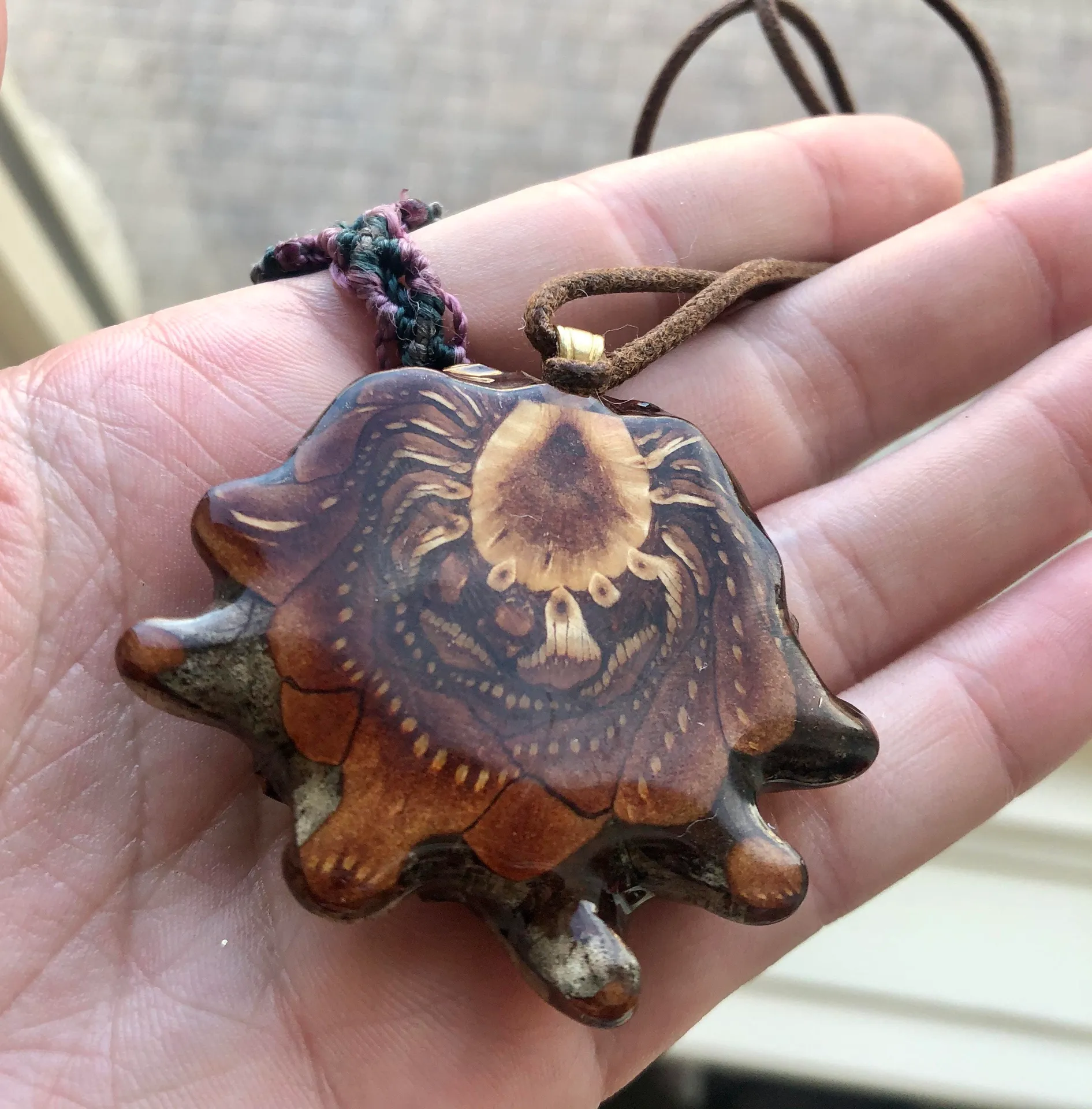 Third Eye Pinecone Pendent - Image 4