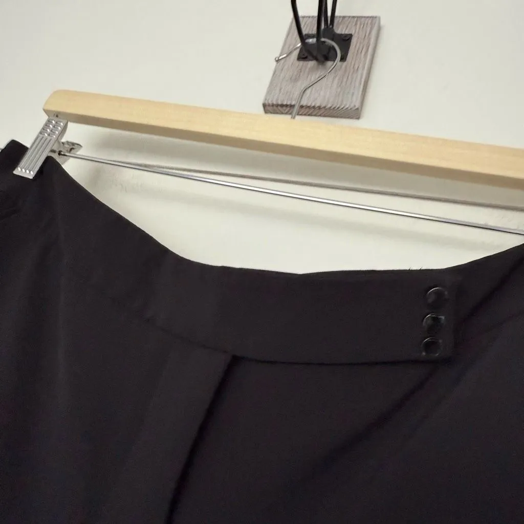 White House Black Market Women’s 10 Black Cropped Dress Pants - Image 3