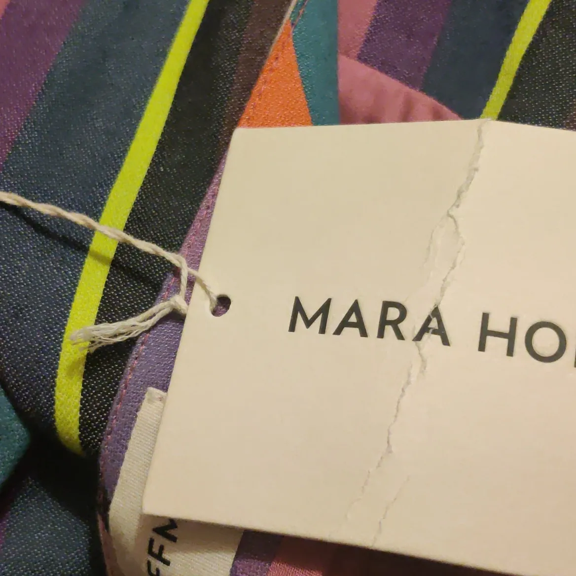 NWT Mara Hoffman Georgia Organic Cotton Midi Dress Rainbow Multi Size Medium - Image 8