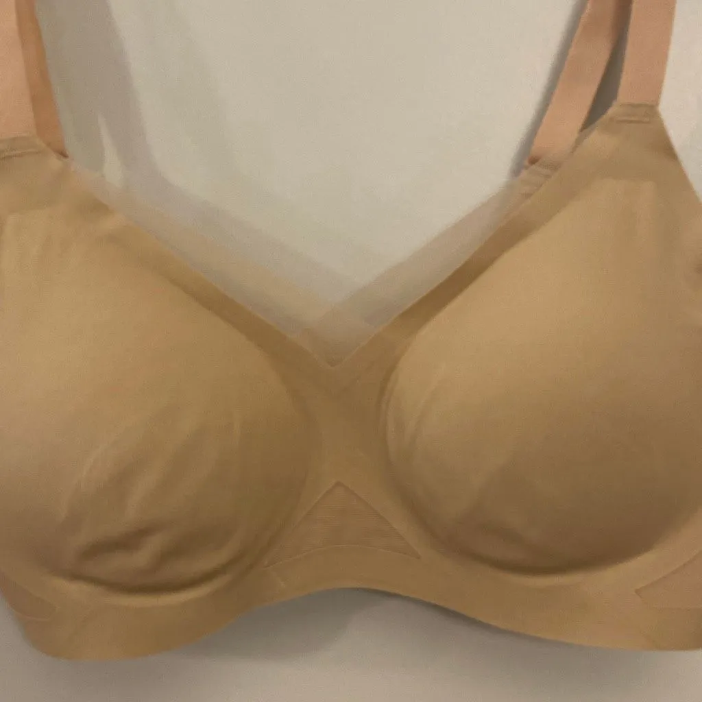 HoneyLove crossover bra, size small Tan - Image 3