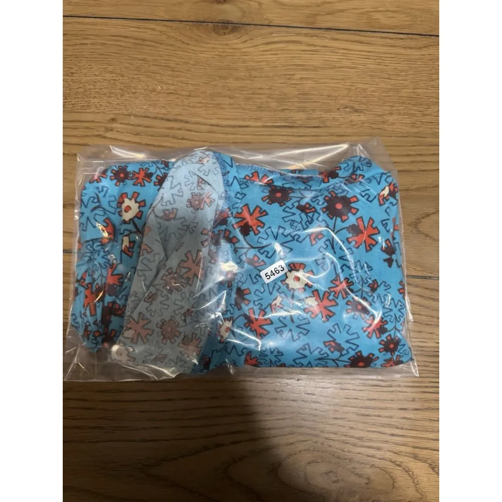 LuLaRoe Irma Top Puzzle Colorful Size XS‎ Hi Low Teacher Travel Loungewear NWT - Image 12