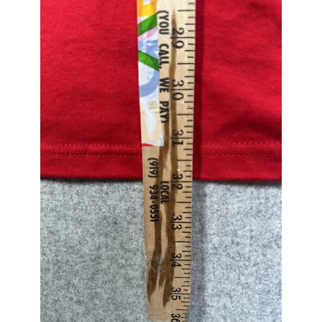 Vintage NOS Peanuts Valentine's Day Heart Tshirt Size XL Snoopy Charlie Brown - Image 6