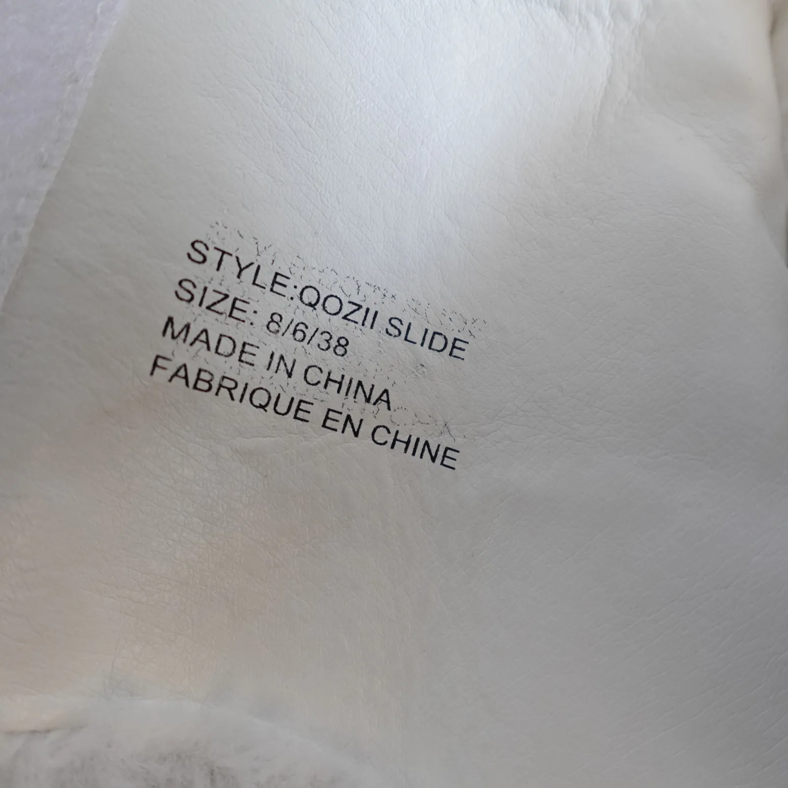 Dolls Kill YRU Metallic Pink White Fluffy Cloud Slingback Sandal Platform Shoes - Image 15