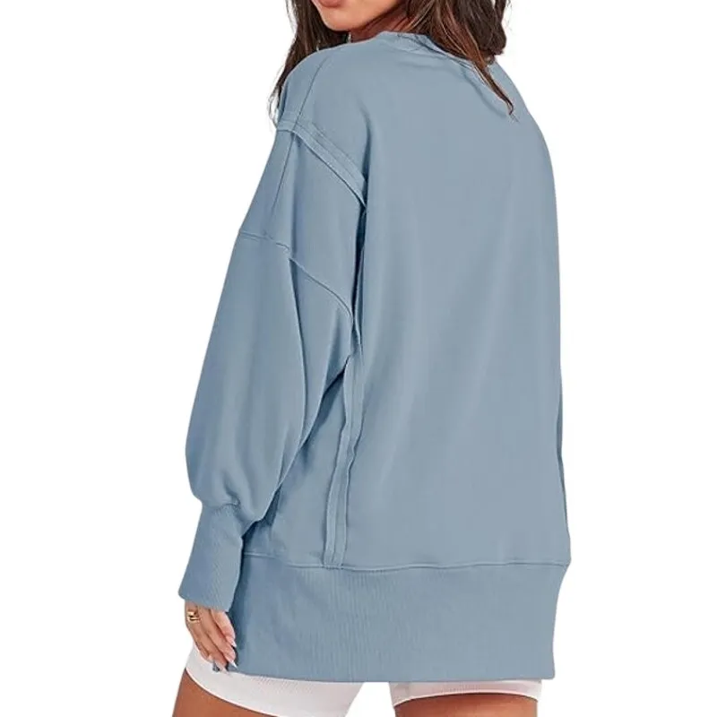 NWT ~ Women's Oversized Light Blue Hi - Image 4