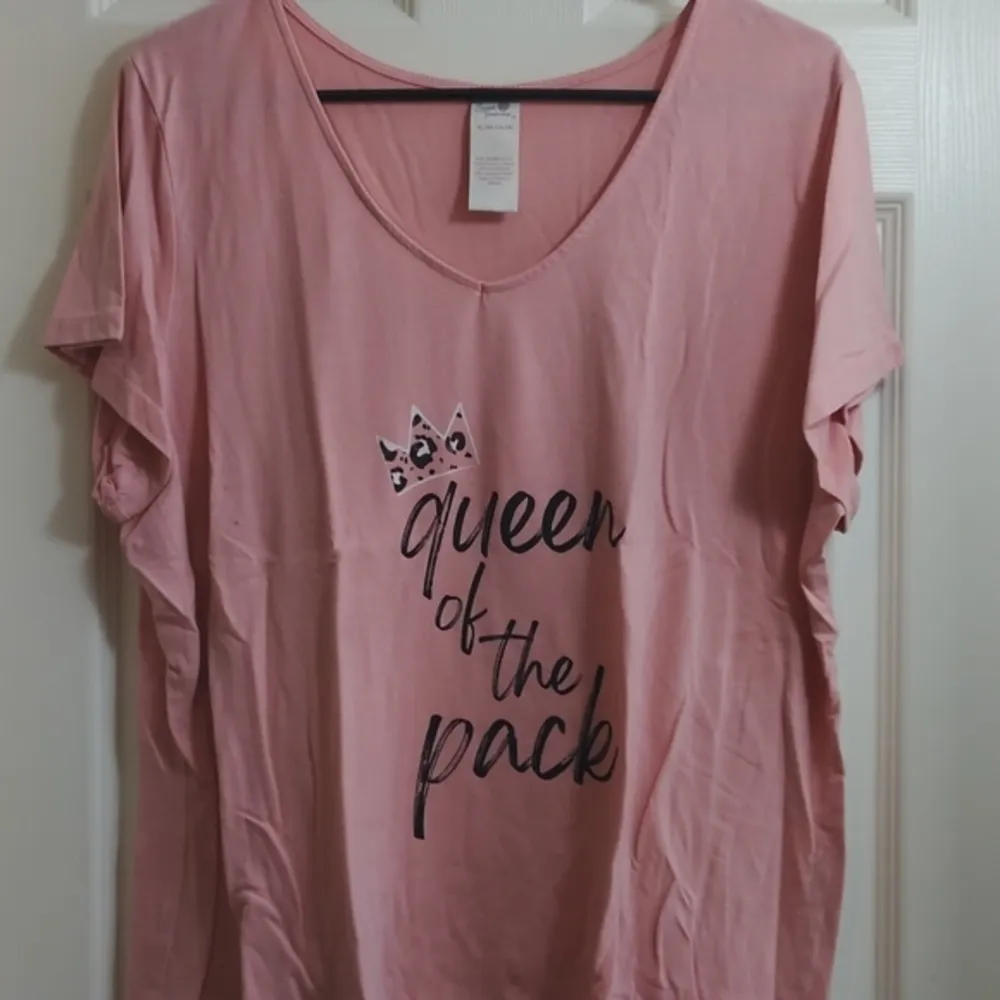 Secret Treasures Pink Pajama Shirt Size XL #7347 - Image 3