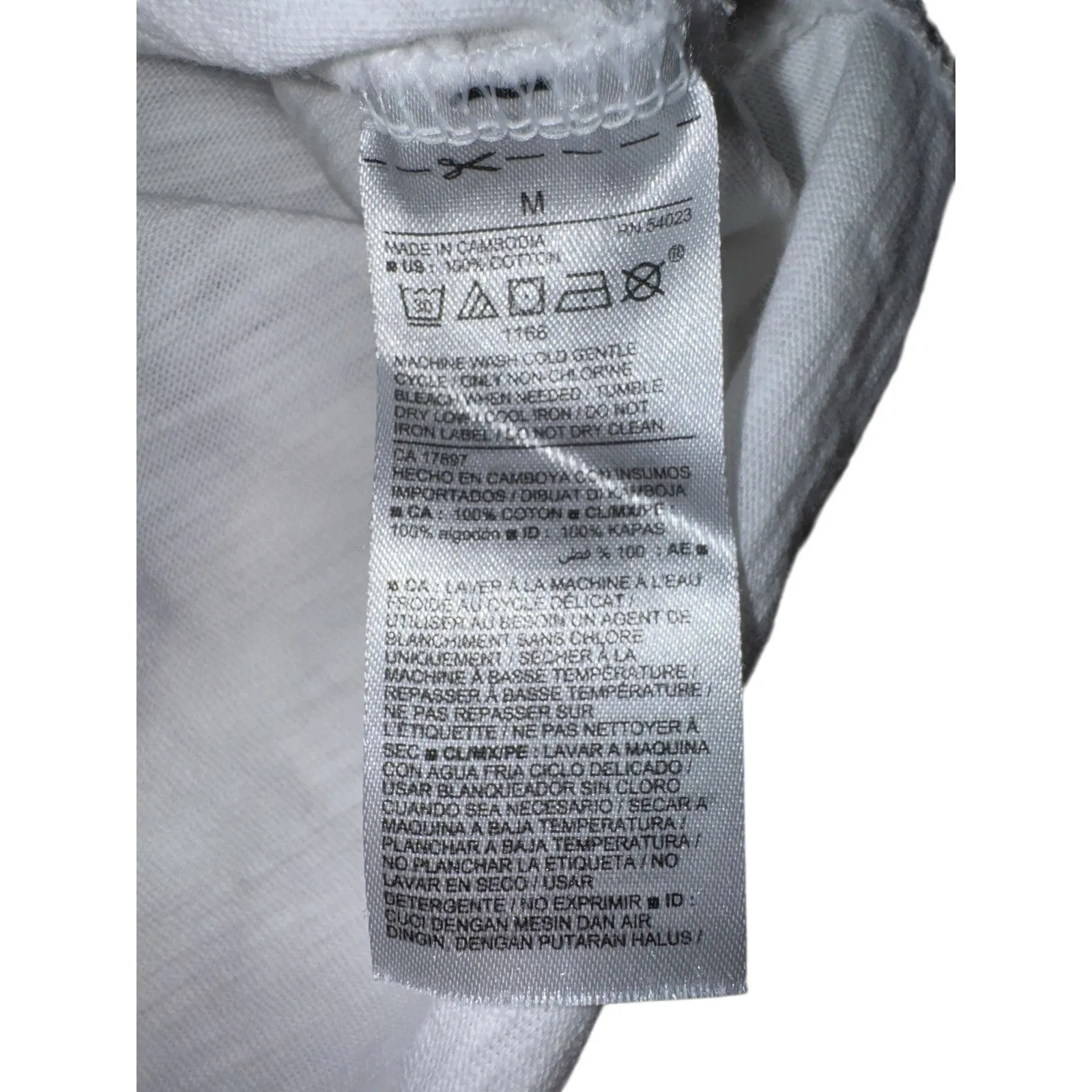 Old Navy Womens Medium White Blue Stripe Short Sleeve Pocket Top Casual Shirt - Image 4