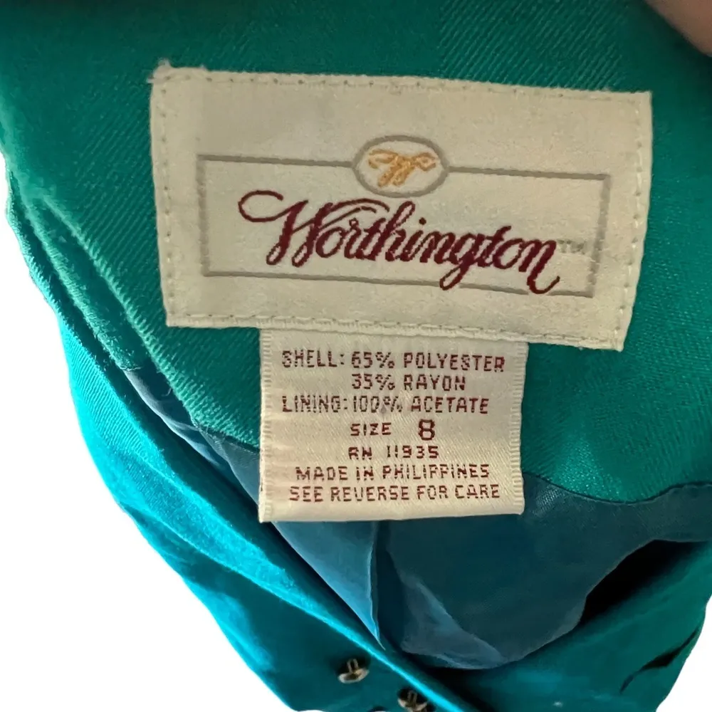 Vintage Worthington Skirt‎ Set Size 8 - Image 8