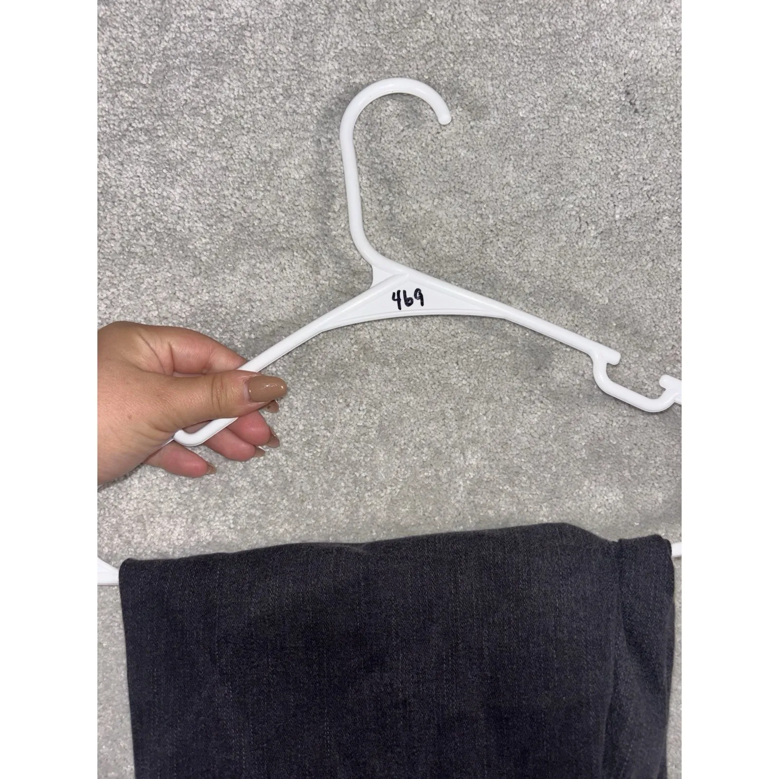 Judy Blue Jeans Womens Size 13/31 Capri Fit Black Denim Mid Rise Cropped Stretch - Image 10