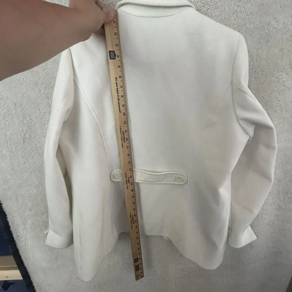 Chicos 3 XL 16 Jacket Blazer Felt White Pocket Career Classic - Image 12